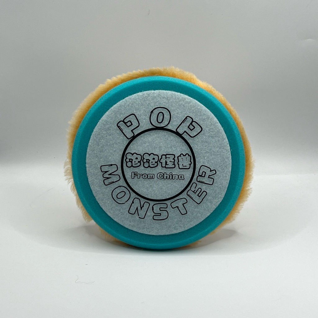 B011 泡泡怪獸RO訂製款鏡面海綿拋光盤黑色